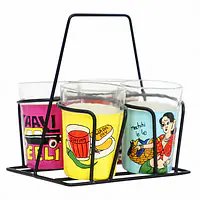 Tapri Glasses - Machi Wali,Leopolo,Kali Peeli,Vada Pav - Master