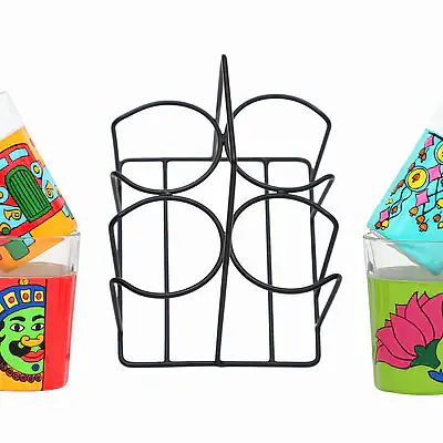 Tapri Glasses - Lotus,Wind Chai,Clasic Car,Ali Baba. - Master