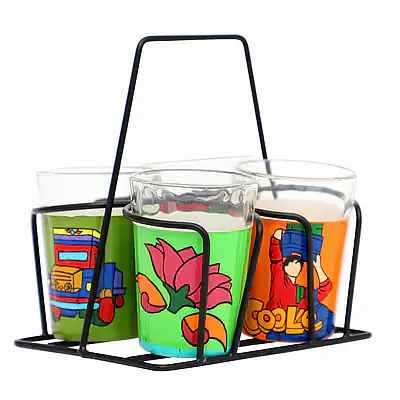 Tapri Glasses - Lotus,Wind Chai,Clasic Car,Ali Baba. - Master