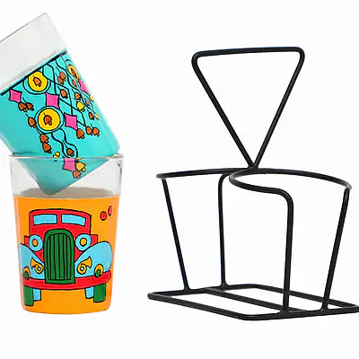 Tapri Glasses - Classic Car,Wind Chime - Master