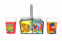 Tapri Glasses - Lotus,Nimbu Mirchi,Truck Theme,Coole - Master
