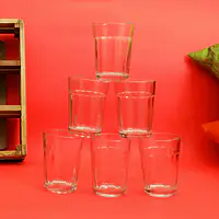Cutting Chai glasses with Raw wood stand - Master