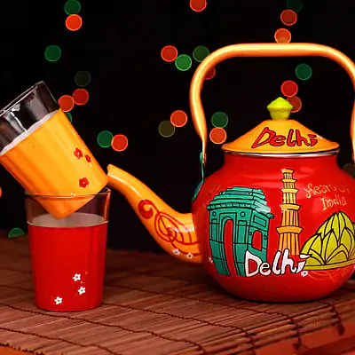 Kettle Set - Delhi Theme - Master