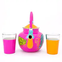 Kettle Set - Delhi Theme Pink - Master