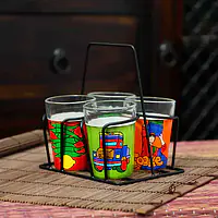 Tapri Glasses - Lotus,Nimbu Mirchi,Truck Theme,Coole - Master
