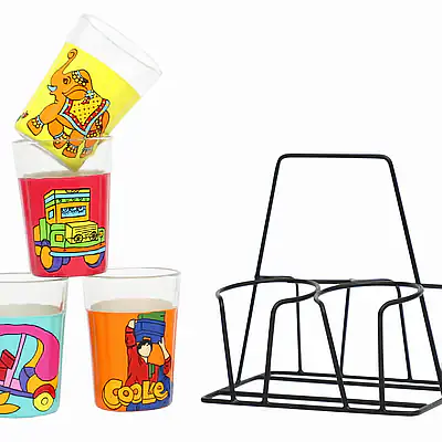 Tapri Glasses - Lotus,Nimbu Mirchi,Truck Theme,Coole - Master