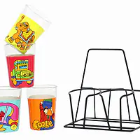 Tapri Glasses - Lotus,Nimbu Mirchi,Truck Theme,Coole - Master