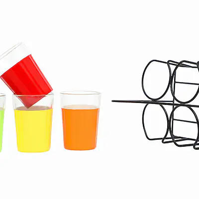 Tapri Glasses - Holi Colour - Master