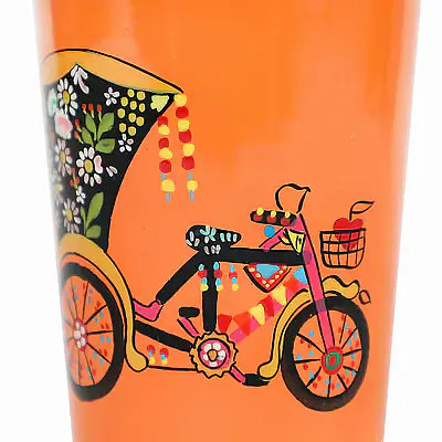 Stainless Steel Tumbler Big - Cycle Rickshaw Orange - Master