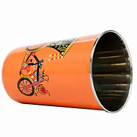 Stainless Steel Tumbler Big - Cycle Rickshaw Orange - Master