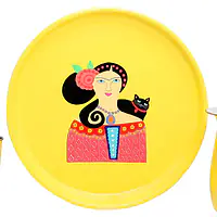 Steel Lady Set - Plate - Master