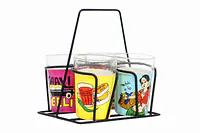 Tapri Glasses - Machi Wali,Leopolo,Kali Peeli,Vada Pav - Master