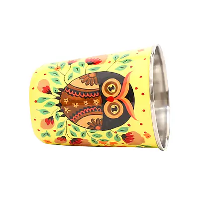 Steel Tumbler Small-Owl Eye Yellow - Master