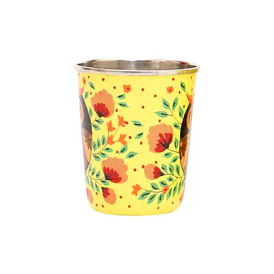 Steel Tumbler Small-Owl Eye Yellow - Master