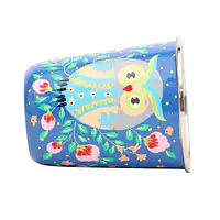 Steel Tumbler Small-Owl Eye Blue - Master