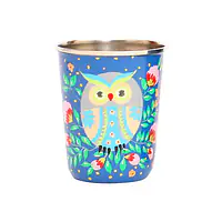 Steel Tumbler Small-Owl Eye Blue - Master