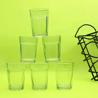 Cutting Chai glasses with stand - Master