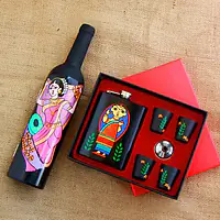 Bar Tools & Hip Flask with Shot Glasses - Lavani & Babushka - Master