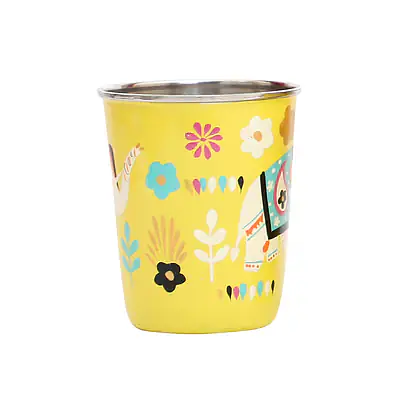 Steel Tumbler Small-ELEPHANT STAR-Yellow - Master