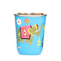 Steel Tumbler Small-ELEPHANT STAR-Blue - Master