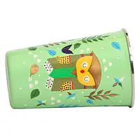 Steel Tumbler Big-Owl Tie Green - Master