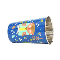 Steel Tumbler Big-Owl Tie Blue - Master
