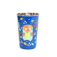Steel Tumbler Big-Owl Tie Blue - Master