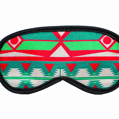 Neck Pillows & Eye Masks Combo - ( Two Eye Masks ) - Horn Not Ok Please - Master