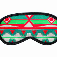 Neck Pillows & Eye Masks Combo - ( Two Eye Masks ) - Horn Not Ok Please - Master