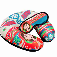 Neck Pillow & Eye Mask Combo -  Horn Not Ok Please - Master