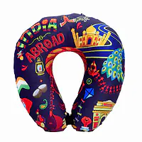 Neck Pillow & Eye Mask Combo - India To Abroad - Master