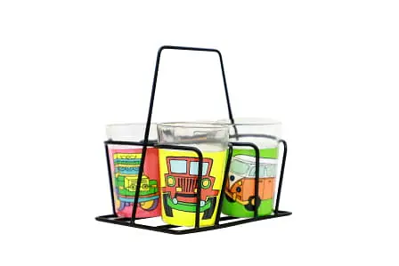Tapri Glasses - Chalti Ka Naam Gaadi ( Set of 4 ) - Master
