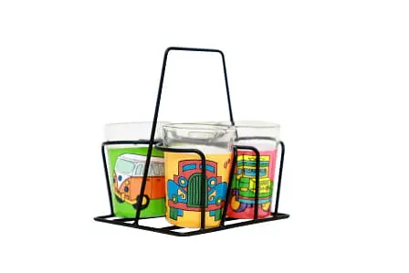 Tapri Glasses - Chalti Ka Naam Gaadi ( Set of 4 ) - Master