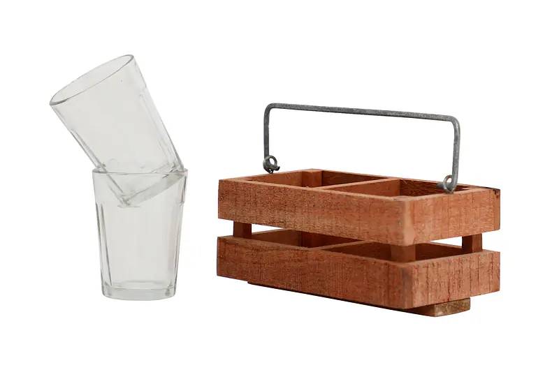 Tapri Glasses - Country Wood Stand - Master