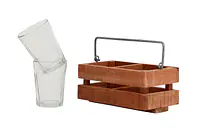 Tapri Glasses - Country Wood Stand - Master