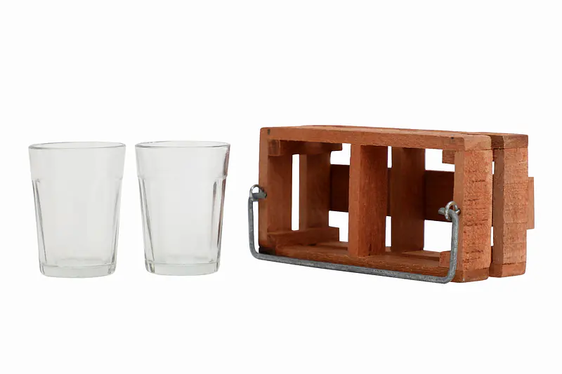 Tapri Glasses - Country Wood Stand - Master