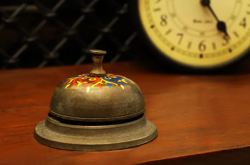 Brass Table Bell - TING TING - Master