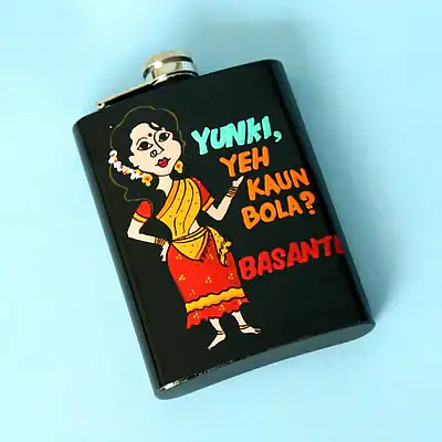 Hip Flask - Sholay Basanti - Master