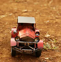 Vintage Car-Red Medium - Master