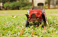 Vintage Car-Red Big - Master