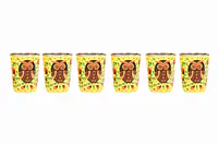 Steel Tumbler Small-Owl Eye Yellow ( set of 6 ) - Master
