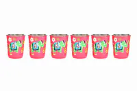 Steel Tumbler Small-ELEPHANT STAR-Pink ( set of 6 ) - Master