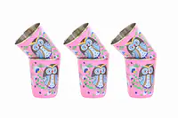 Steel Tumbler Small-Owl Eye Pink ( set of 6 ) - Master