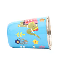 Steel Tumbler Small-ELEPHANT STAR-Blue - Master