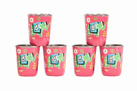 Steel Tumbler Small-ELEPHANT STAR-Pink ( set of 6 ) - Master