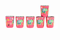 Steel Tumbler Small-ELEPHANT STAR-Pink ( set of 6 ) - Master