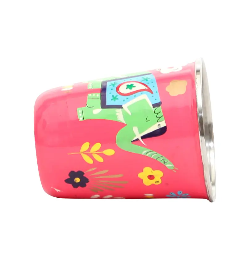 Steel Tumbler Small-ELEPHANT STAR-Pink - Master