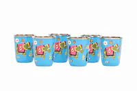 Steel Tumbler Small-ELEPHANT STAR-Blue ( set of 6 ) - Master