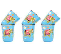 Steel Tumbler Small-ELEPHANT STAR-Blue ( set of 6 ) - Master
