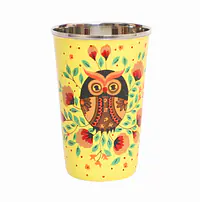 Steel Tumbler Big-Owl Eye Yellow - Master